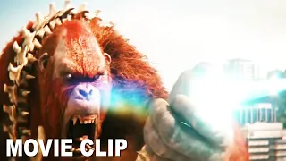 Skar King & Shimo ATTACKS Rio De Janeiro Full Scene l Godzilla x Kong: The New Empire MOVIE CLIP HD