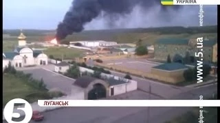 Терористи окупували прикордонний загін в Луганську