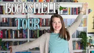 a slight CHAOTIC bookshelf tour | over 1,000 books 😱 fantasy, sci fi, horror, middle grade, etc.