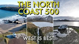 The BEST part of the NC500: The West Coast is STUNNING | NC500 by campervan