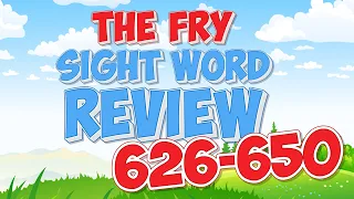 Fry Sight Word Review | 626-650 | Jack Hartmann