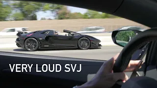 INSANE Aventador SVJ custom exhaust [4K]