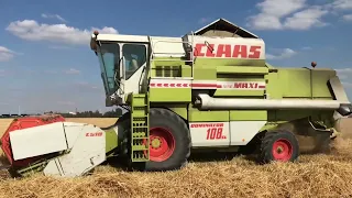 Żniwa 2022 - Claas Dominator 108 SL Maxi