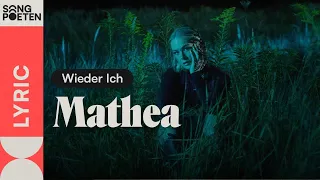 Mathea - Wieder Ich (Songpoeten Lyric Video)