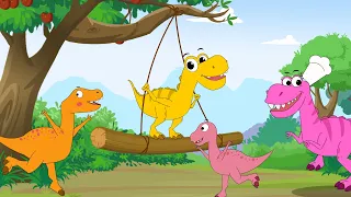 Baby T. Rex Song I Baby Trex Doo Doo Doo I FunForKidsTV Nursery Rhymes and Kids Songs