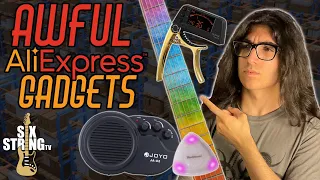 Trying The WORST Guitar Gadgets from AliExpress