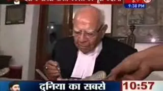 Exclusive interview with 'Angry Youngman'  Ram Jethmalani