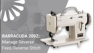 Barracuda 200ZW FAQ 6 Reverse Feed Reverse Stitch
