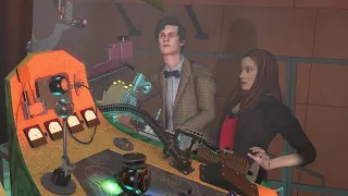 Amy Pond enters the Tardis | GMod