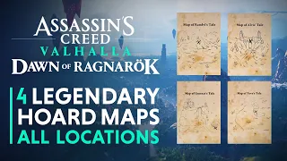 All 4 Legendary Hoard Treasure Map Locations & Rewards - Assassin's Creed Valhalla Dawn of Ragnarök