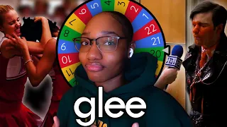 I Watched Random **GLEE** Episodes Based On A Wheel (REACTION)