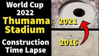 FIFA World Cup Qatar 2022 | Al Thumama Stadium | Construction time lapse