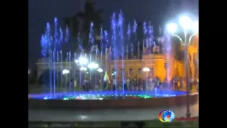 Dia 30 м Музыкальный танцующий фонтан находится в Узбекистане 2011