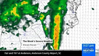 Severe weather threat Friday