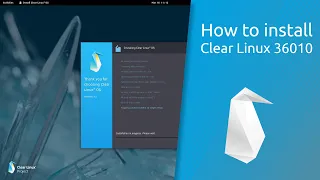 How to install Clear Linux 36010