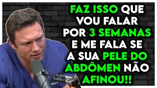 COMO AFINAR A PELE DO ABDÔMEN PARA FICAR SHEIPADO NA TRINCA? | Paulo Muzy Renato Cariani Ironberg