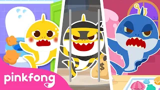 [BEST] Car & Baby Shark & Dinosaurs Story Compilation | Cartoon for Kids | Pinkfong