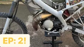 Yamaha DT 50 Restoration, Episode: 2 (The Teardown)