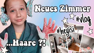 ROOMTOUR: MEIN NEUES SCHLAFZIMMER IST FERTIG🌻KRASSE NEUE HAARFARBE | HEY ISI