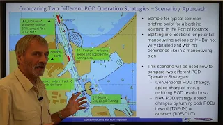 Operation of POD Ships - Discussion on Efficiency comparing Conventional and IN-OUT POD strategy