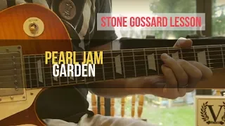 PEARL JAM - Learn to Play "Garden" Guitar Lesson | Stone Gossard