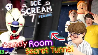 Candy Room Secret Tunnel Coming Ice Scream 7 || Ice Scream 7 Leaks || ice Scream 7