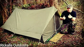 French army F2 tent wild camping | review