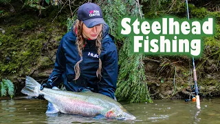 TROPHY STEELHEAD FISHING BONANZA - Multiple 12-20lb FISH!! | BAD ASH OUTDOORS