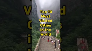 Top 10 Most Visited Cities in the World #shorts