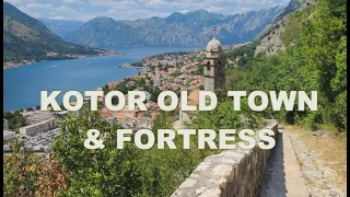 Kotor Bay old town ,Italian small town feelings, Climbing the Fortres (Montenegro)[CC]: Available