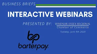 WERCC Business Briefs Interactive Webinars - BarterPay
