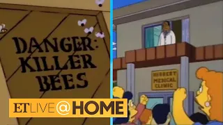 Did ‘The Simpsons’ Predict a Global Pandemic and ‘Murder Hornets?’ | ET Live @ Home