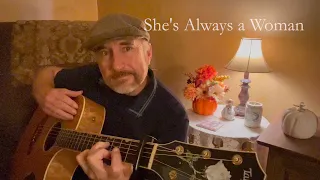 She's Always a Woman - Billy Joel - Fingerstyle Guitar