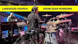 2023 Drum Gear Rundown with Jonathan Camey at Lakewood Church