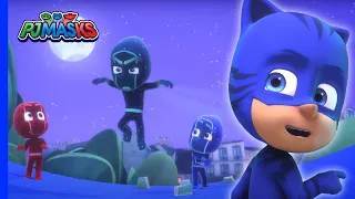 Ninja's 🥷 vs Catboy SPEED! | PJ Masks | Kids Cartoons