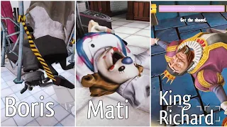 Ice Scream 4 Vs Ice Scream 6 Vs Angry King Killing Boris Mati And King Richard