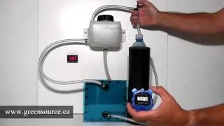 Hydrogen HHO Generator flow test