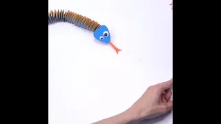 paper snake - moving paper toys