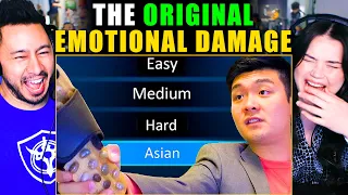When ASIAN Is a Difficulty Level (THE ORIGINAL) Reaction! | Steven He | Emotional Damage!