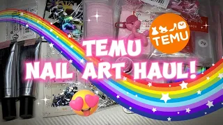 TEMU NAIL ART HAUL! | CRAZY PRICES!