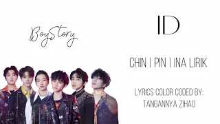 BOY STORY 'ID' (Color coded/CHN | ROM | INA lirik)