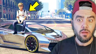 DIŞARI ÇIKMA YASAGINA UYMAYAN ÇOCUGA BAKIN NE OLDU - GTA 5 MODS