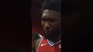 Kawhi Leonard Makes Joel Embiid Cry