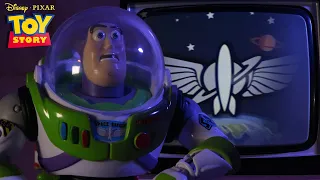 Buzz Discovers He's a Toy! Toy Story 1995 Live Action | Re-Created