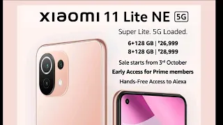 Xiaomi 11 Lite NE 5G Unboxing & First Impression ,Snapdragon 778,⚡⚡ 90Hz 10bit -Amoled | #shorts