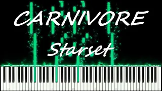 Carnivore - Starset - Piano cover (Synthesia)