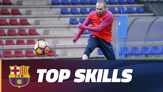Training skills: Train like Andrés Iniesta