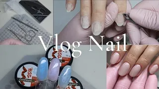 Влог/ Работа с прилипшей кутикулой/ Распаковка с WB/#nail #гельлак #маникюр #укреплениеногтей #влог