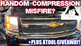 CHEVY SILVERADO MISFIRE INTERMITTENT COMPRESSION