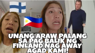 UNANG ARAW NG PAG SAMA NAMIN NAG AWAY AGAD KAMI😢ANG DAHILAN NG LAHAT|PINAY LIFE IN FINLAND 🇫🇮🇵🇭